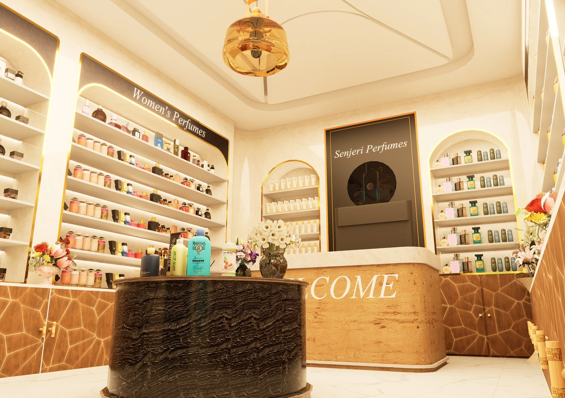 Sanjeri Perfumes interior view 2